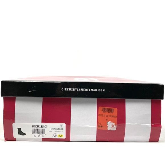 New Circus By Sam Edelman Sanders Black Lace-Up Platform Boot - Picture 9 of 9